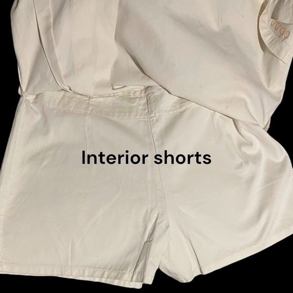GOLF Skirt side pleated skort with argyle Light Khaki Size Small Shorts Skort - Picture 7 of 16